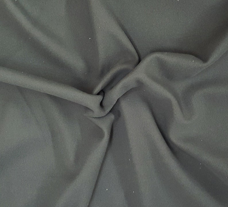 Gray Streaks Fleece Fabric by the Yard Etsy