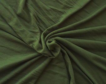 Hunter 100% Polyester Spandex Fabric Jersey Knit By the Yard