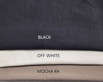 Sweatshirt Fleece Cotton Blend Knit Fabric by the Yard [Zip Up, Hoodie, Joggers]