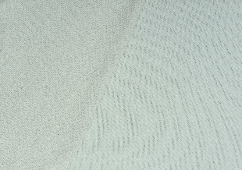 Light Sage Cotton French Terry Knit Fabric by the Yard - Etsy