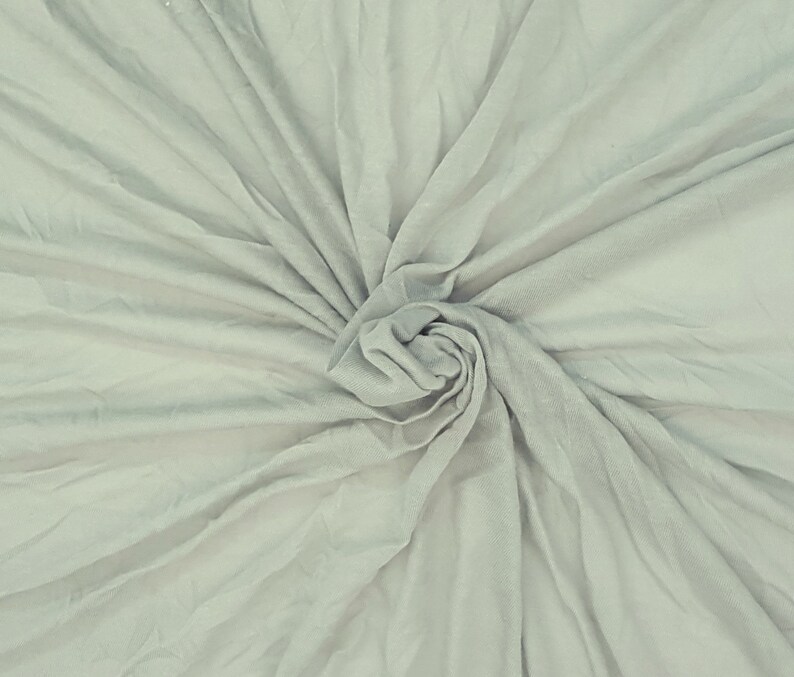 Silk Modal Fabric Jersey Knit by the Yard Sage Etsy