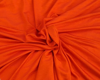 European Modal Spandex Fabric Jersey Knit by Yard Clementine