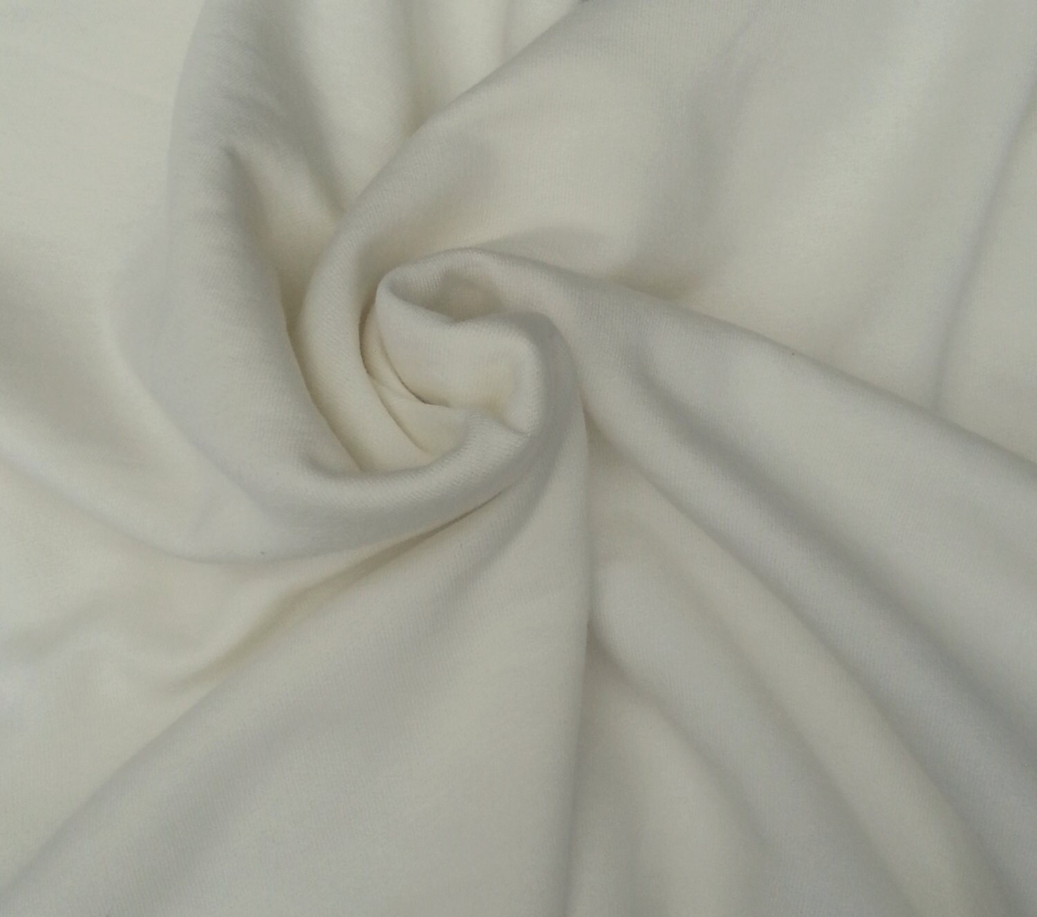 Ivory Cotton Fleece Fabric by the Yard 62W Wholesale  Etsy