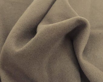 Heavyweight 100% Wool Fabric Driftwood| 430GSM | Milled in USA [Overcoats, Suiting, Scarves, Blanket, Upholstery]