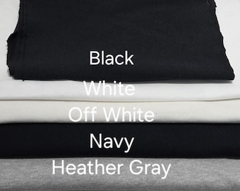 Cotton Interlock Knit Fabric By the Yard | Wholesale