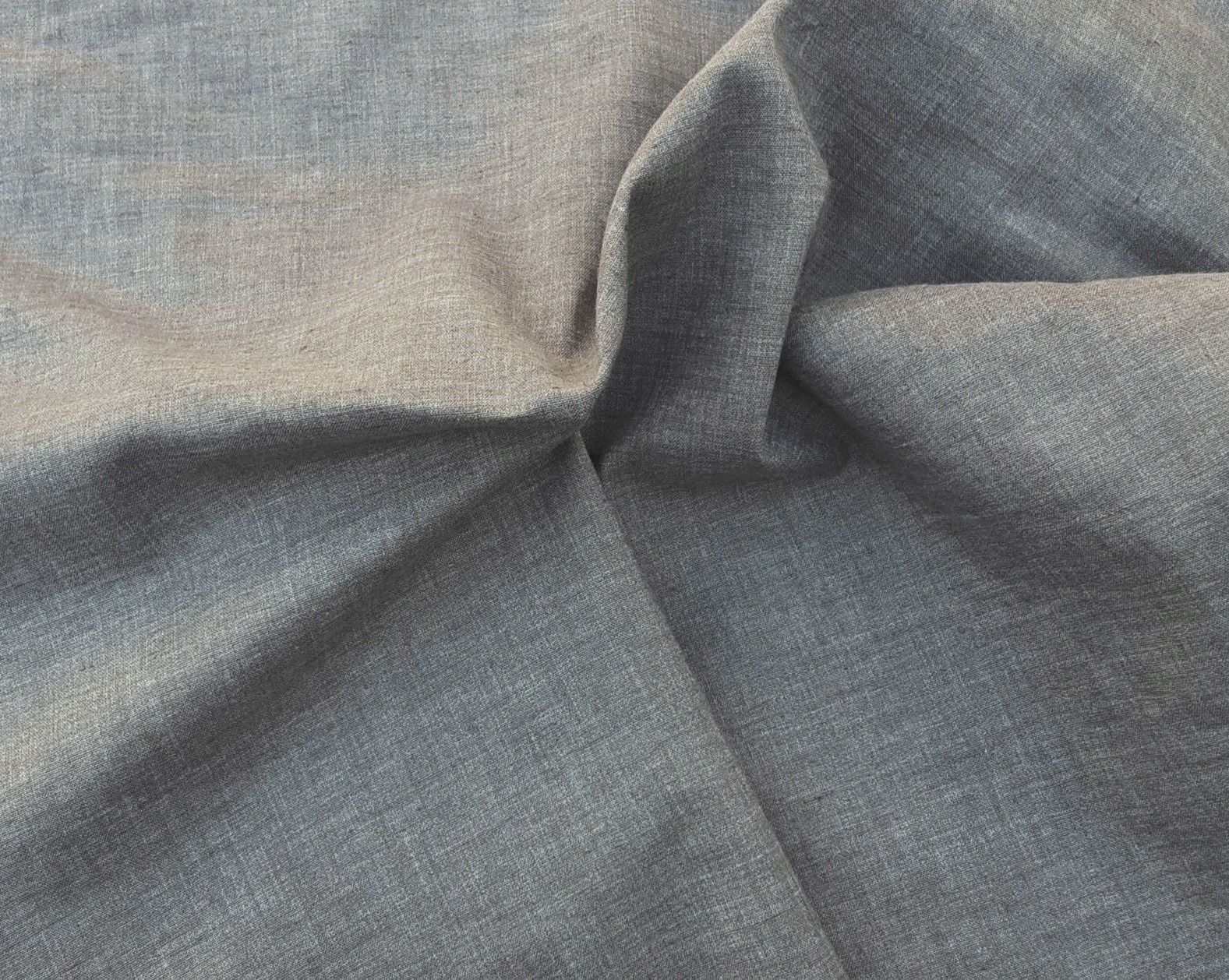Gray Hemp Spandex Woven Fabric by the Yard 50w 9/15 - Etsy