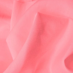 Ramie Linen Fabric By the Yard - Pink 5 oz