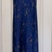 Dark Navy Charmeuse Silk Fabric