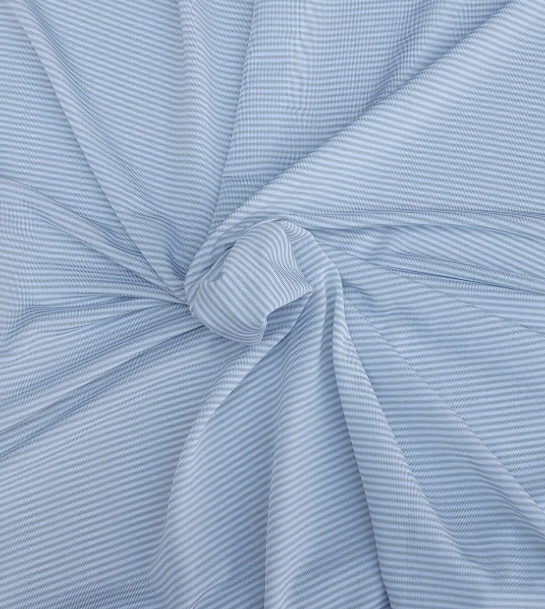 White Silver 1/8 Stripe Fabric Yarn Dye Jersey Knit by - Etsy