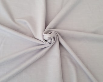 Lilac Stripe Ponte Roma Knit Fabric by Yard | Modal Spandex | 300GSM |Made in USA  [Workwear, Blazer, Skirt]
