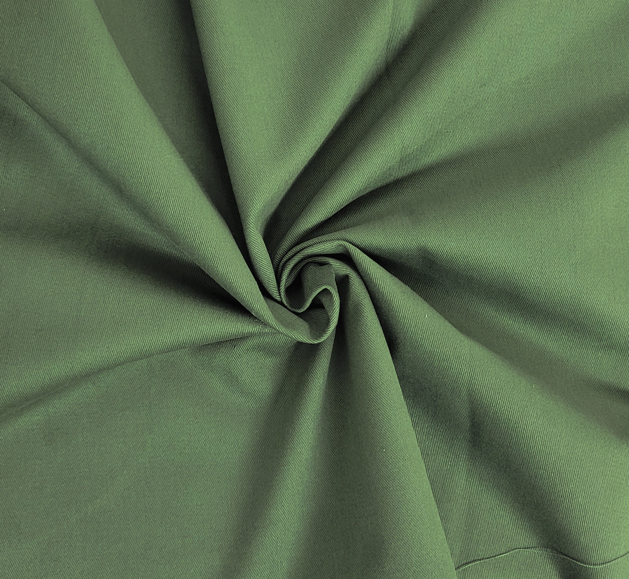 SALE Polyester-Nylon Twill Lining Fabric 5583 Light Olive, by the yard