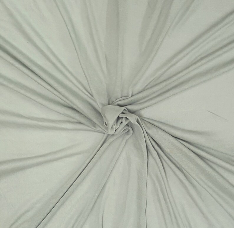 Silk Modal Fabric Jersey Knit by the Yard Sage Etsy