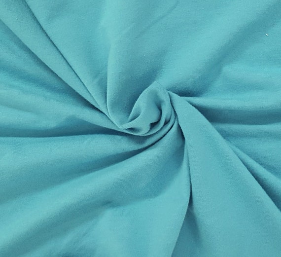 Cotton spandex knit fabric by the yard discount