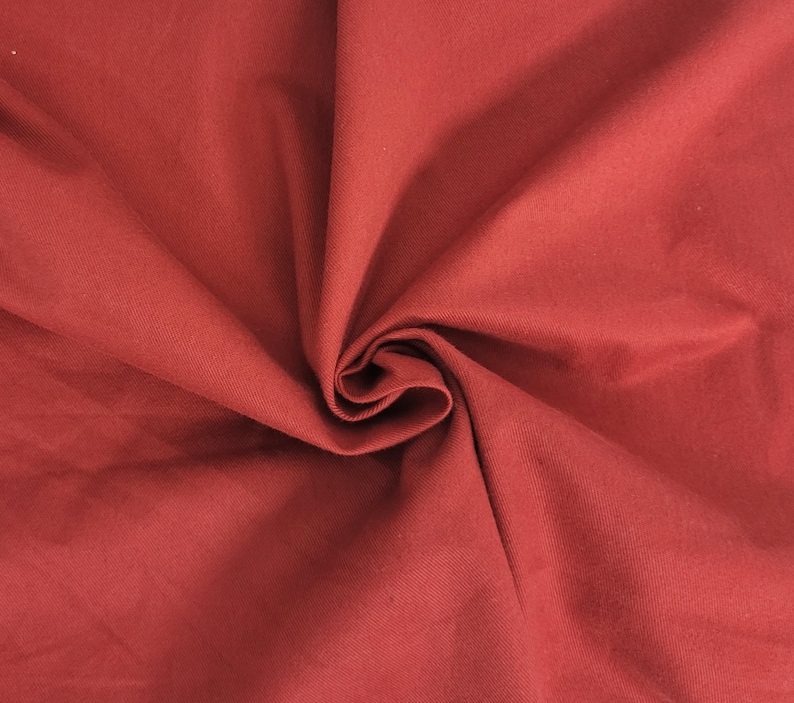 soft twill in red by the yard and wholesale