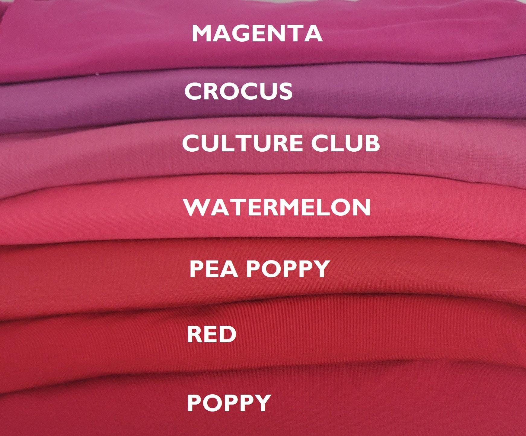 Stretchy Jersey Knit Fabric | By Yard | Modal Spandex Fabric | Medium- Heavy Weight [Sportswear, Base Layer, Underwear, Pajamas, Maternity]
