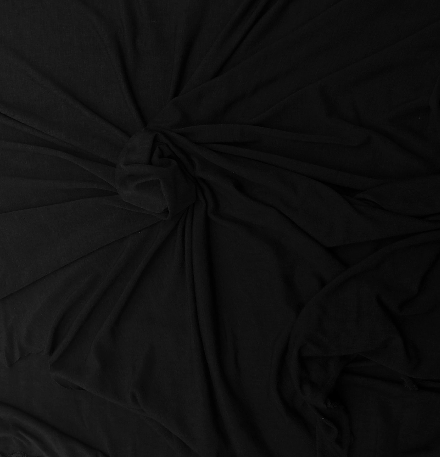 Black Egyptian Cotton Spandex Fabric 4 Way Stretch Jersey Knit Etsy