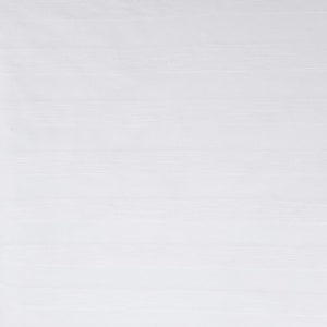 May include: White fabric with a subtle horizontal ribbed texture.