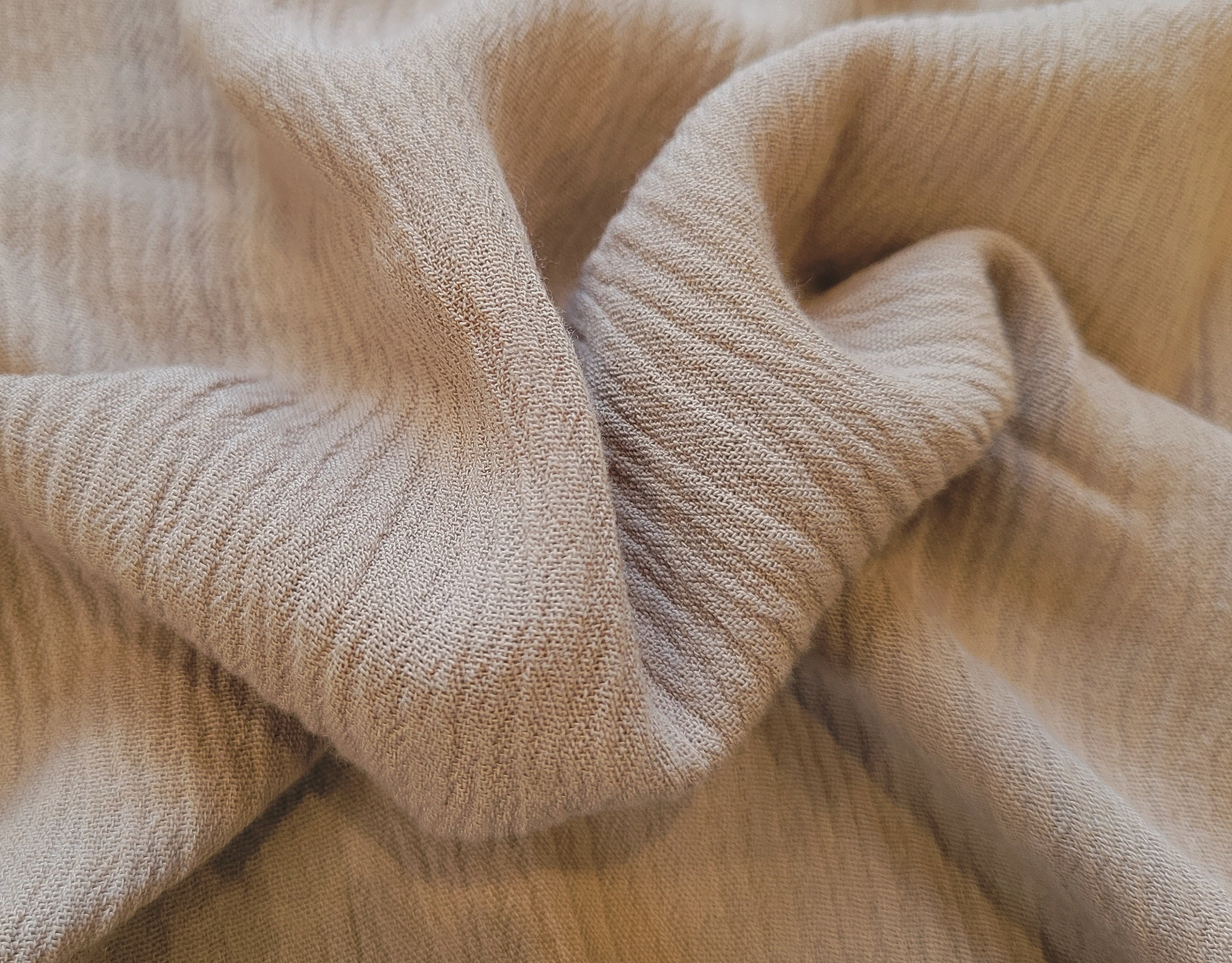 Khaki Texture Fabric / Tan Basic Cotton / Tan Texture Print / Mix Basic  Khaki / Timeless Treasures