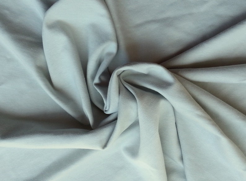 Sage Cotton Jersey Knit Fabric by the Yard FIRE RETARDANT Etsy