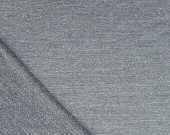 Tri Blend Boucle French Terry Knit Fabric by the Yard Heather Gray #2 [Hoodie, Zip Up, Sweatpants, Loungewear, Bathrobe]