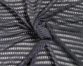 Navy Polyester Sweater Knit Fabric by the Yard [Leggings, Gloves, Tights, Dress]