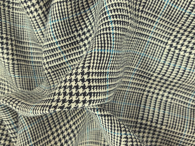 Pattern Linen Material 100% Woven Linen Fabric by the Yard & Wholesale - Deadstock Floral ...