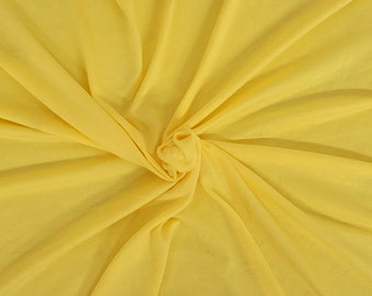 Jersey Knit Fabric Tencel Modal Spandex by the Yard 4 Way Stretch Grapefruit