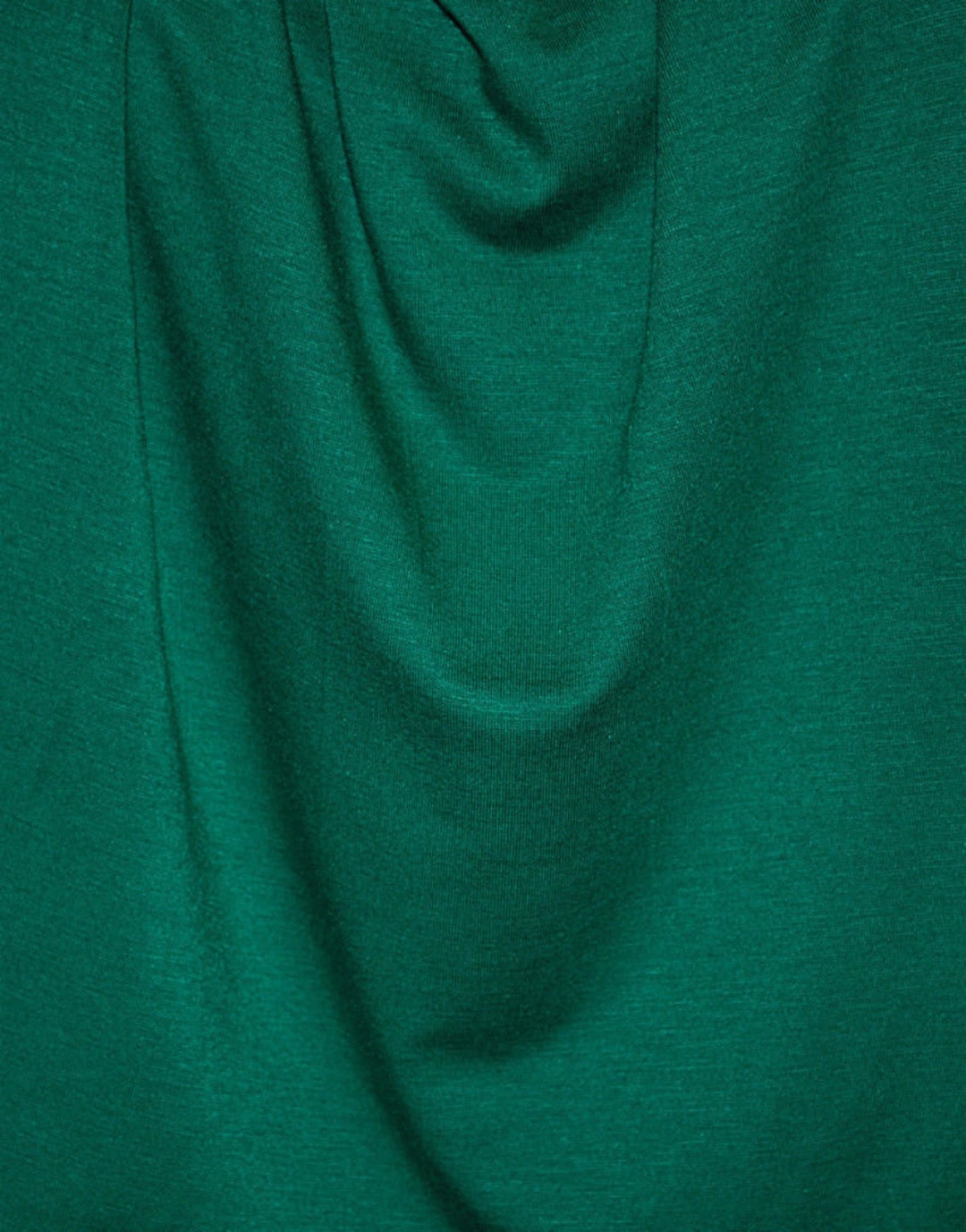 Micro Modal Spandex Fabric Jersey Knit by the Yard EMERALD GREEN -   Canada