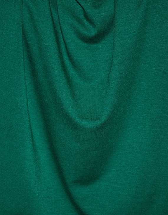 Micro Modal Spandex Fabric Jersey Knit by the Yard - EMERALD GREEN