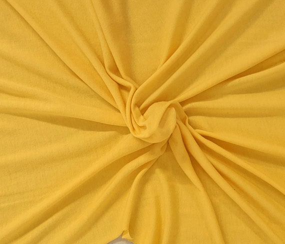 Jersey Knit Fabric Tencel Modal Spandex by the Yard 4 Way Stretch Sunny Day  