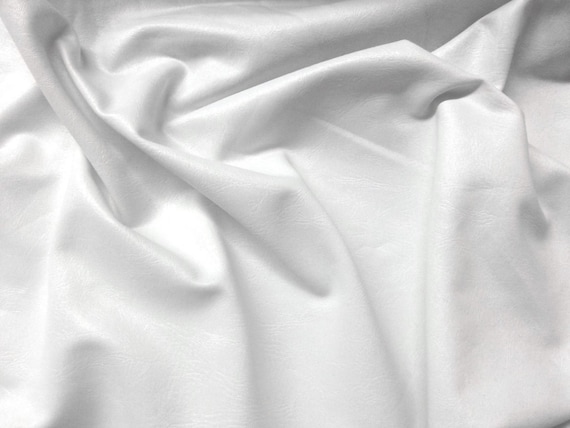 white pleather dress