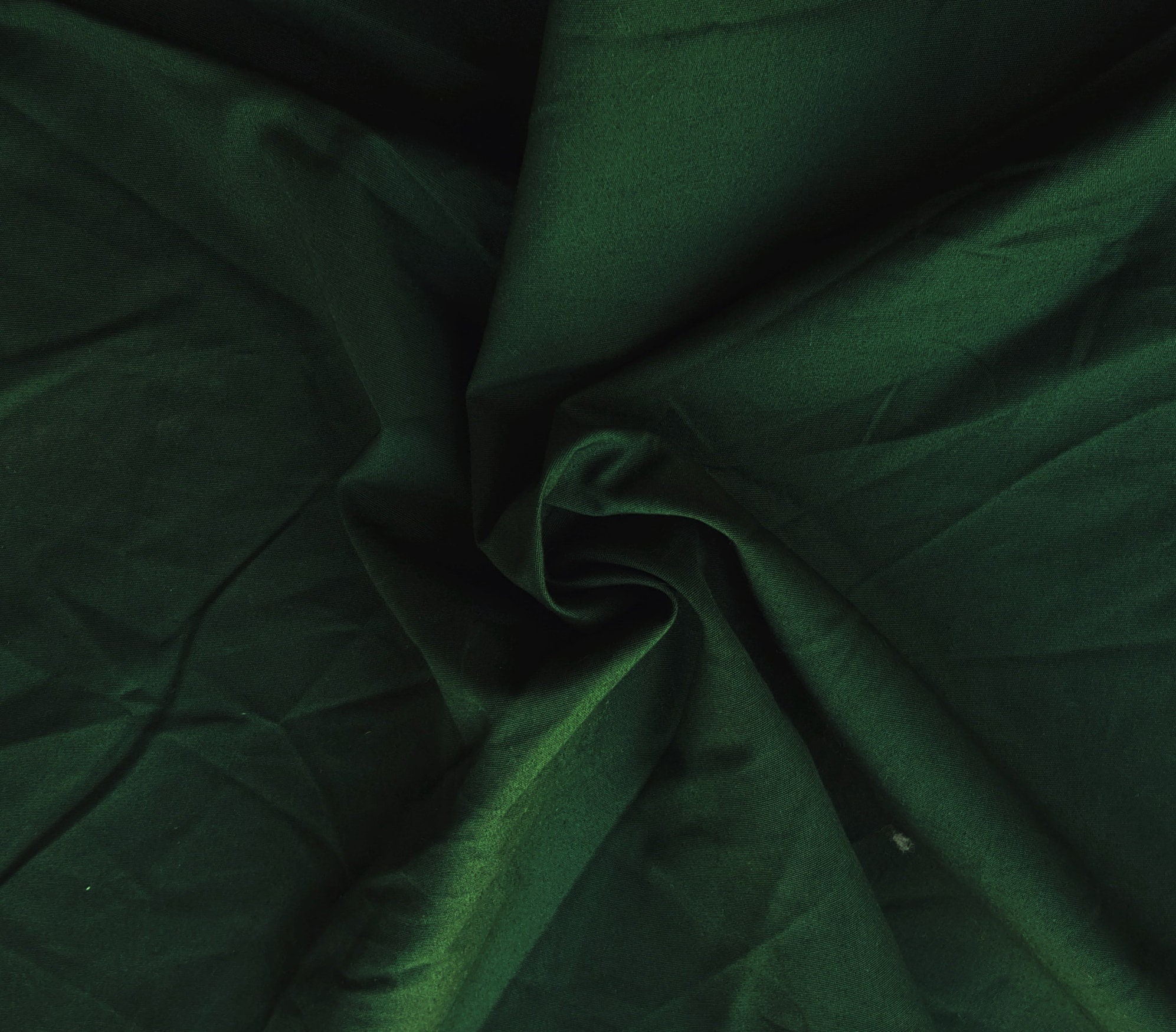 Cotton Oxford Woven Fabric by the Yard Hunter Green Etsy