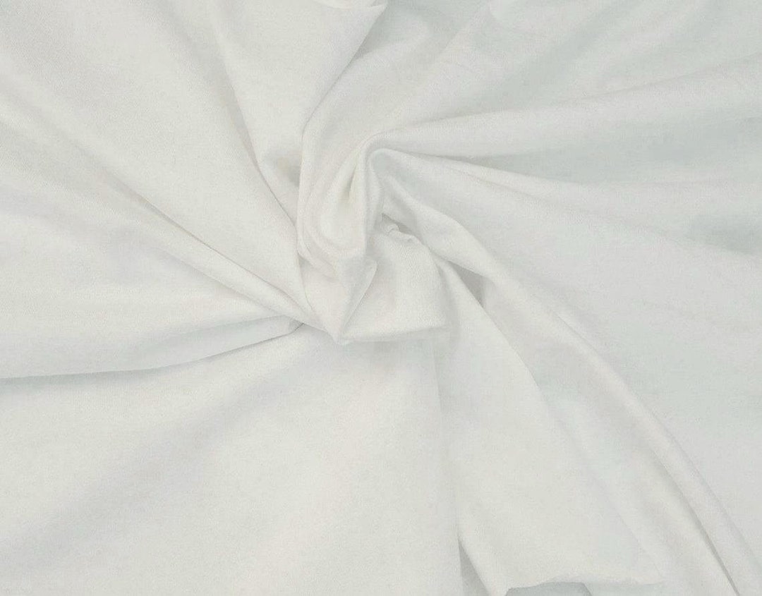 Supima Cotton Spandex Fabric Jersey Knit by the Yard 4 Way Stretch