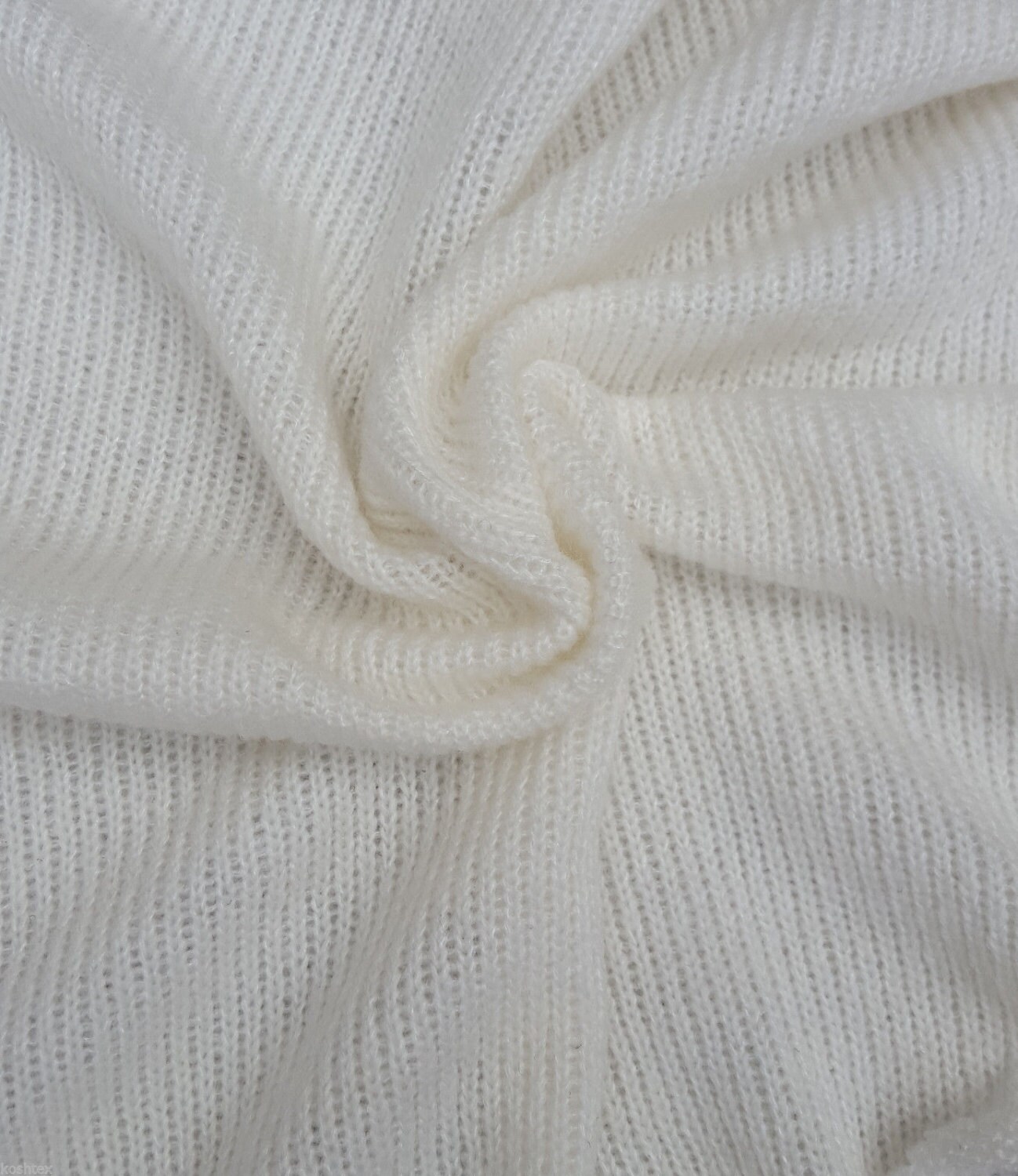 Ivory Wool Sweater Knit Fabric by Yard 2 61W 7/15 Etsy
