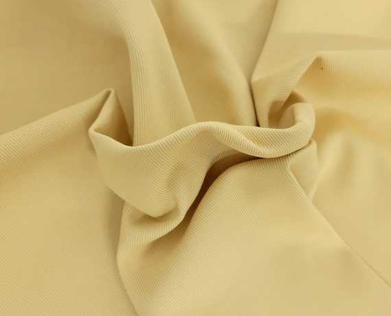 cotton fabric, 14 Oz Black 'N Beige Stretch Cotton Denim (Made in