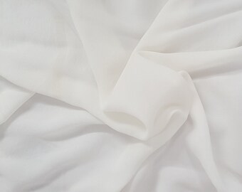 PFD 100% Cupro Tencel Crepe Weave Woven Fabric by the Yard | Wholesale