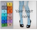 Custom Text Tights / Poem Text Tights / Design Your Own Custom Tights / Personalized Text / Custom Design product logo