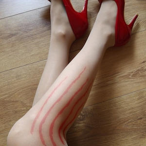 Claw Scratches Tights, Halloween Costume,  Halloween Tights , Spooky Tights, Blood and Scratches Cuts, Scratches