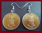 Classic Jewelry (1944 Vintage Matching, World War II - United States Administration - 1c Bronze EAGLE and SHIELD Coin Earrings) Kawaii Chic