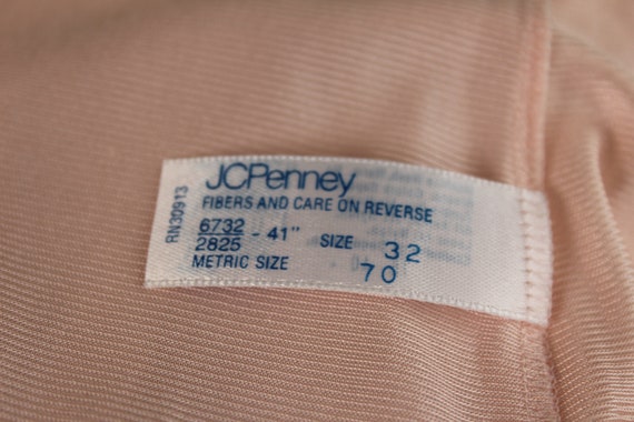 Vintage 1980's 1990's JC Penney Champagne Pink Ny… - image 8