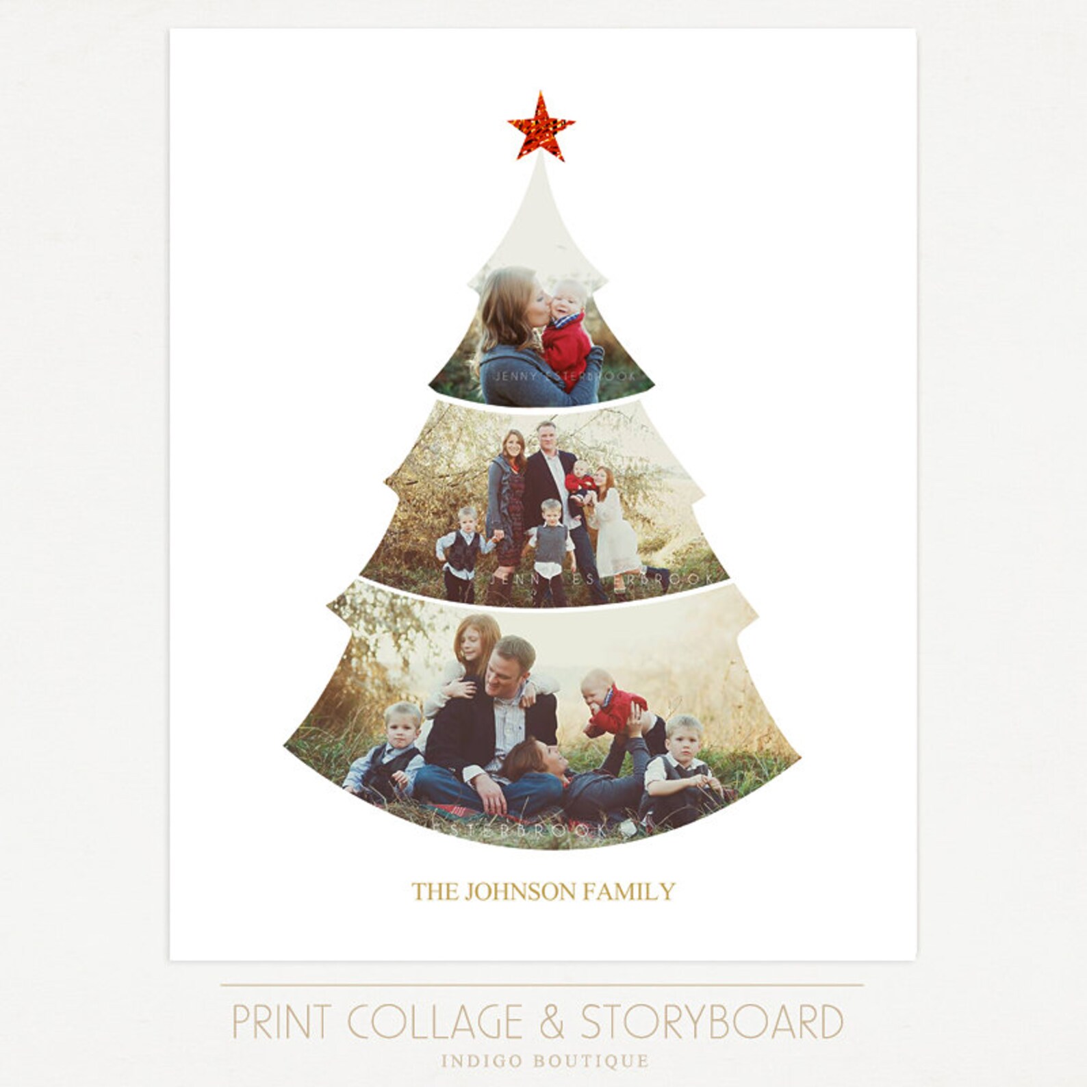 christmas tree collage template christmas tree collage template