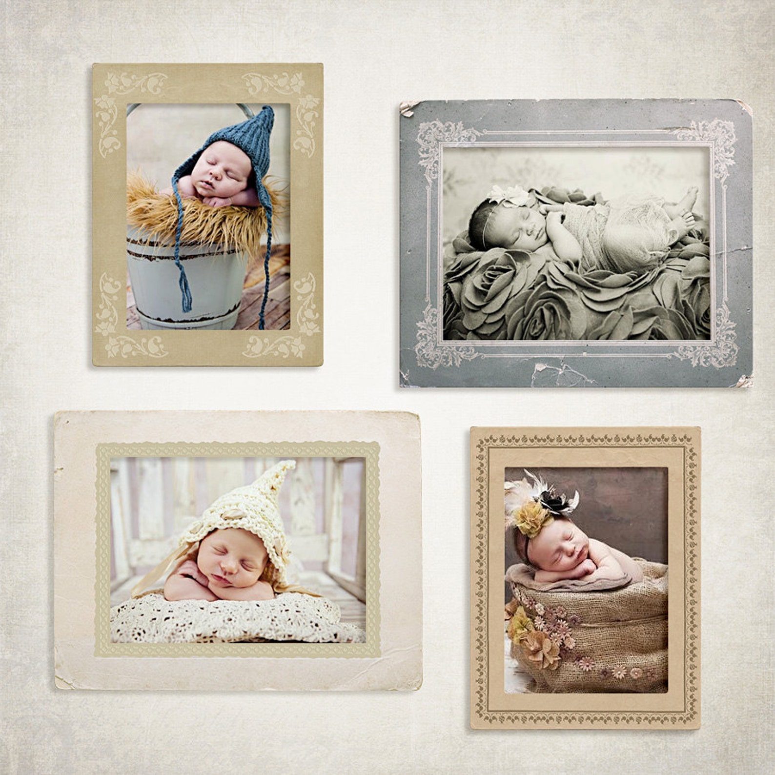 Vintage Digital Frames for Photographers ID006 Etsy