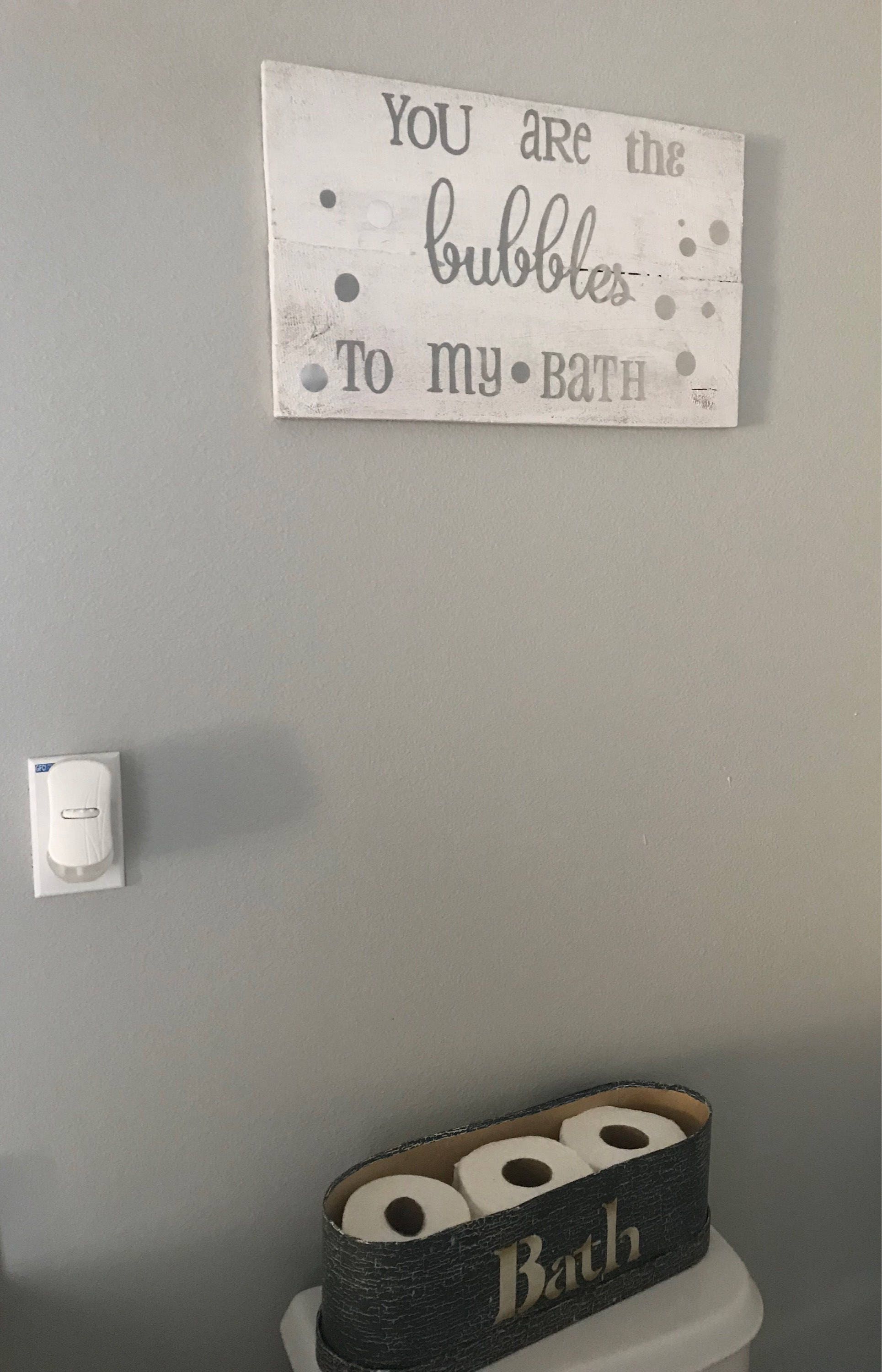 Señal de baño de burbujas | Etsy