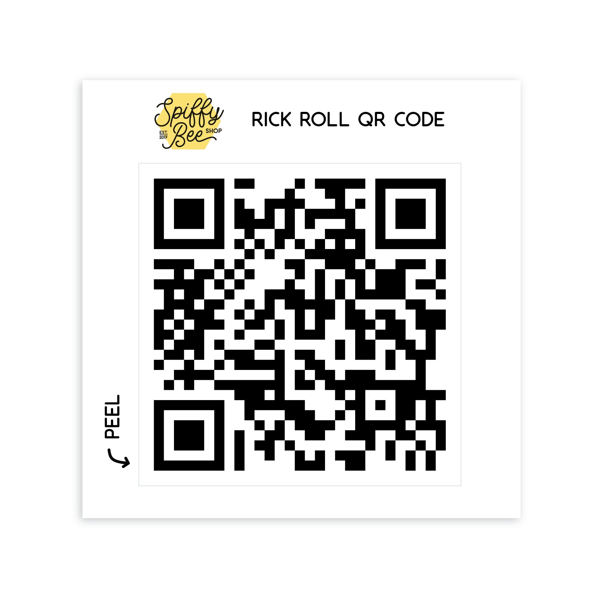 Код на рикролл. Рикролл QR code. Стикер с QR кодом. Рик ролл QR. QR код на Rick Roll.