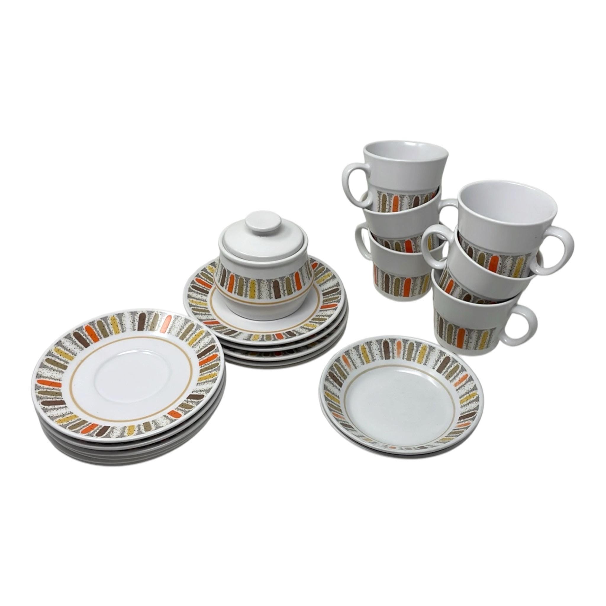 ヴィンテージ　ノリタケ プログレッション マルディグラ プレート5枚セット Noritake Mardi Gras - Etsy