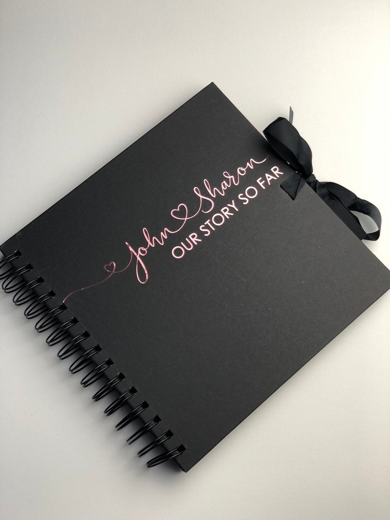 Personalised 'our story so far' scrapbook photo album Etsy Personalised 'our story so far' scrapbook photo album Etsy