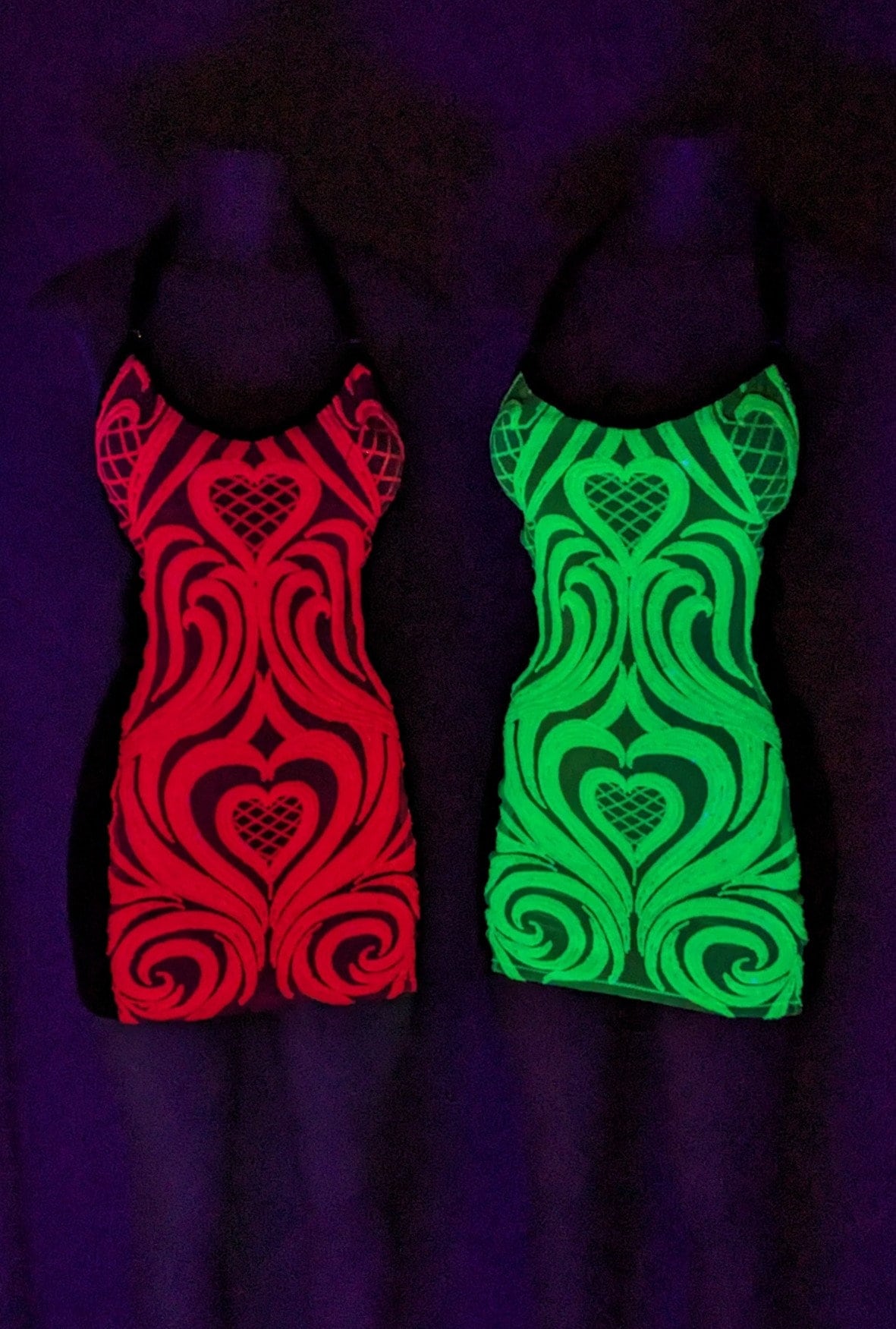 Neon Club Dress - Etsy