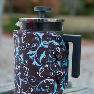 Koffee Kozee for French press -- Whimsical Cats