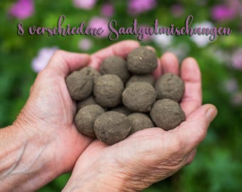 50 Seedballs without packaging