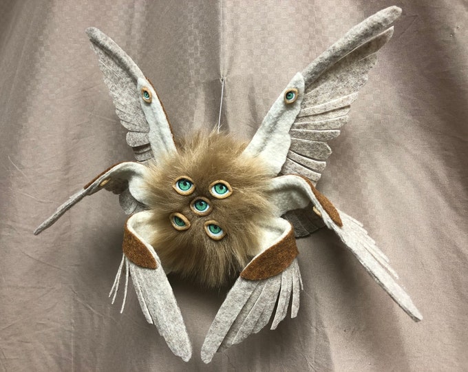 Biblically Accurate Angel Pocket Seraph Posable Soft Sculpture Etsy
